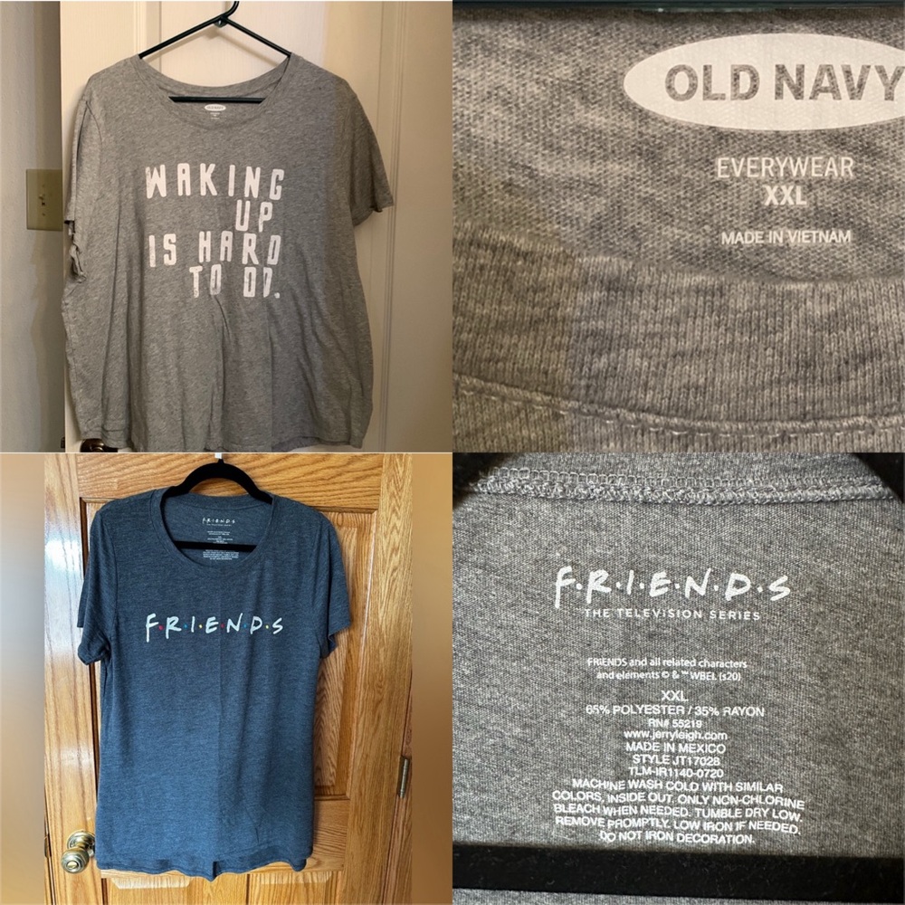 Lot of 2 Tshirts